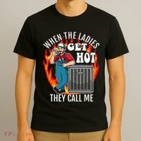 Hvac Technician Air Conditioning Engineer Tech T-Shirt thumb 3