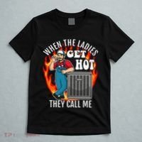 Hvac Technician Air Conditioning Engineer Tech T-Shirt thumb 5