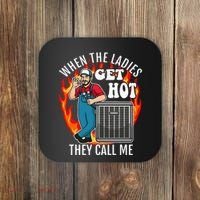 Hvac Technician Air Conditioning Engineer Tech Coaster thumb 0