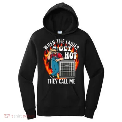 Hvac Technician Air Conditioning Engineer Tech Women's Hoodie