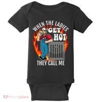 Hvac Technician Air Conditioning Engineer Tech Baby Bodysuit thumb 0