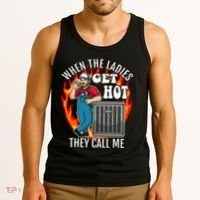 Hvac Technician Air Conditioning Engineer Tech Tank Top thumb 3