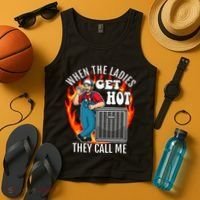 Hvac Technician Air Conditioning Engineer Tech Tank Top thumb 4