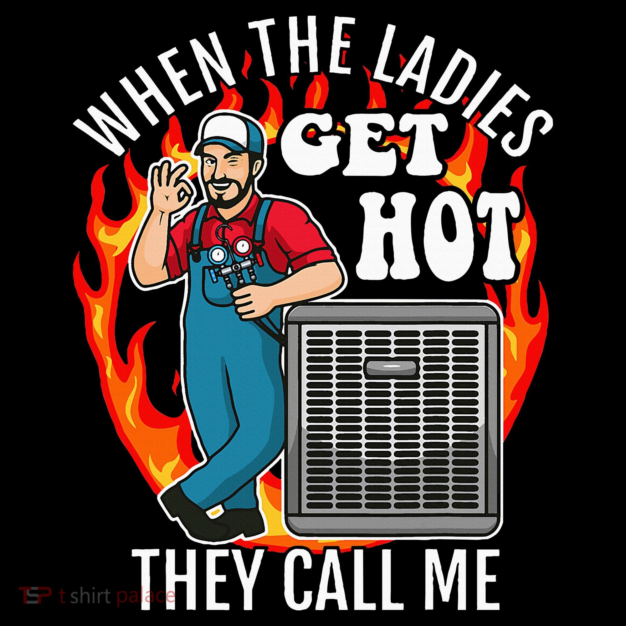 Hvac Technician Air Conditioning Engineer Tech Visor
