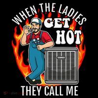 Hvac Technician Air Conditioning Engineer Tech Kids T-Shirt thumb 4