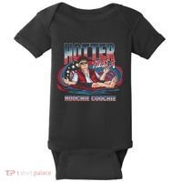 Hotter Than A Hoochie Coochie Funny Trump Perfect Gift Baby Bodysuit thumb 0