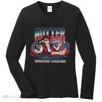 Hotter Than A Hoochie Coochie Funny Trump Perfect Gift Women's Long Sleeve Shirt thumb 0