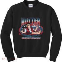 Hotter Than A Hoochie Coochie Funny Trump Perfect Gift Kids Sweatshirt thumb 0