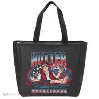 Hotter Than A Hoochie Coochie Funny Trump Perfect Gift Tote Bag thumb 0