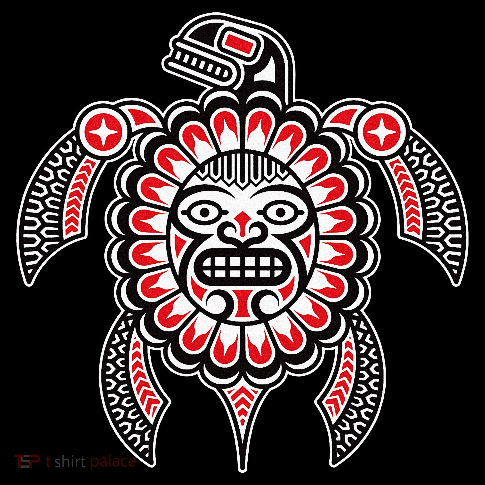 Haida Turtle American Indian Native America Indigenous Long Sleeve Shirt