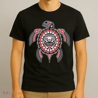 Haida Turtle American Indian Native America Indigenous T-Shirt thumb 3