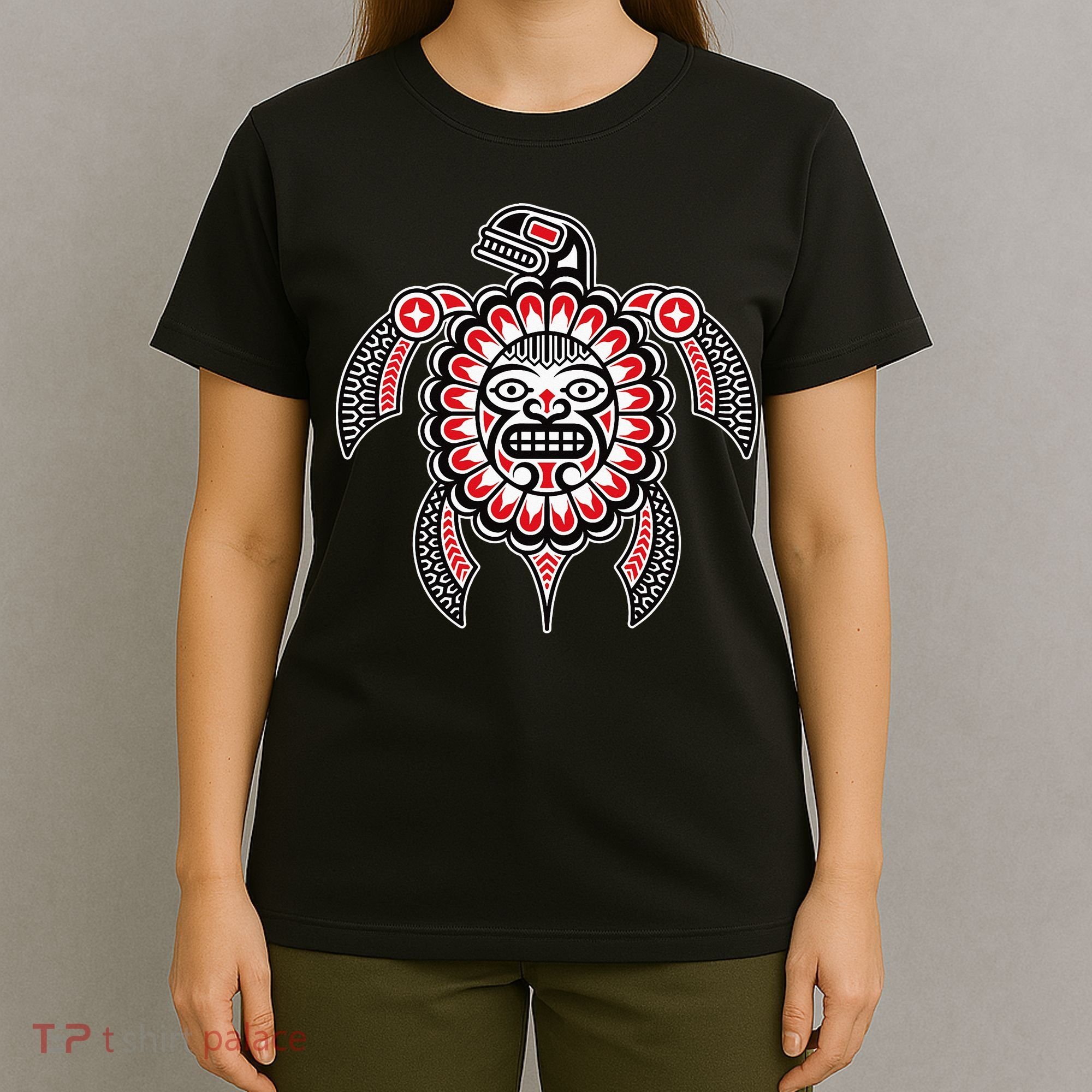 Haida Turtle American Indian Native America Indigenous T-Shirt