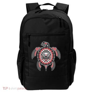 Haida Turtle American Indian Native America Indigenous Backpack