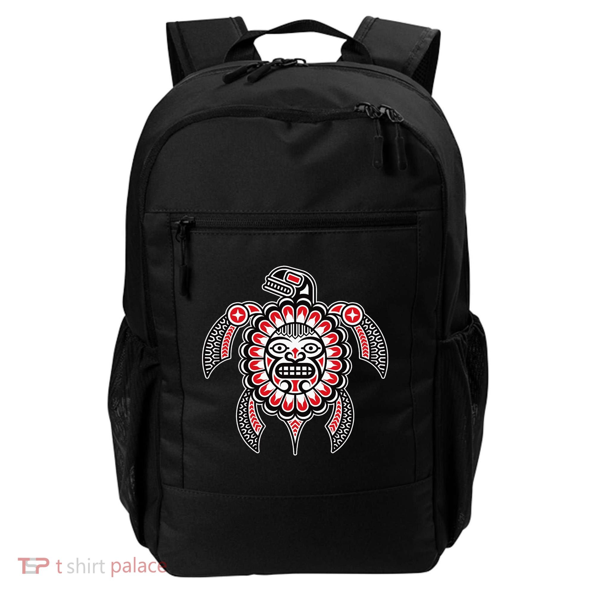 Haida Turtle American Indian Native America Indigenous Backpack