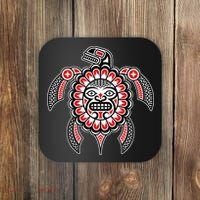 Haida Turtle American Indian Native America Indigenous Coaster thumb 0