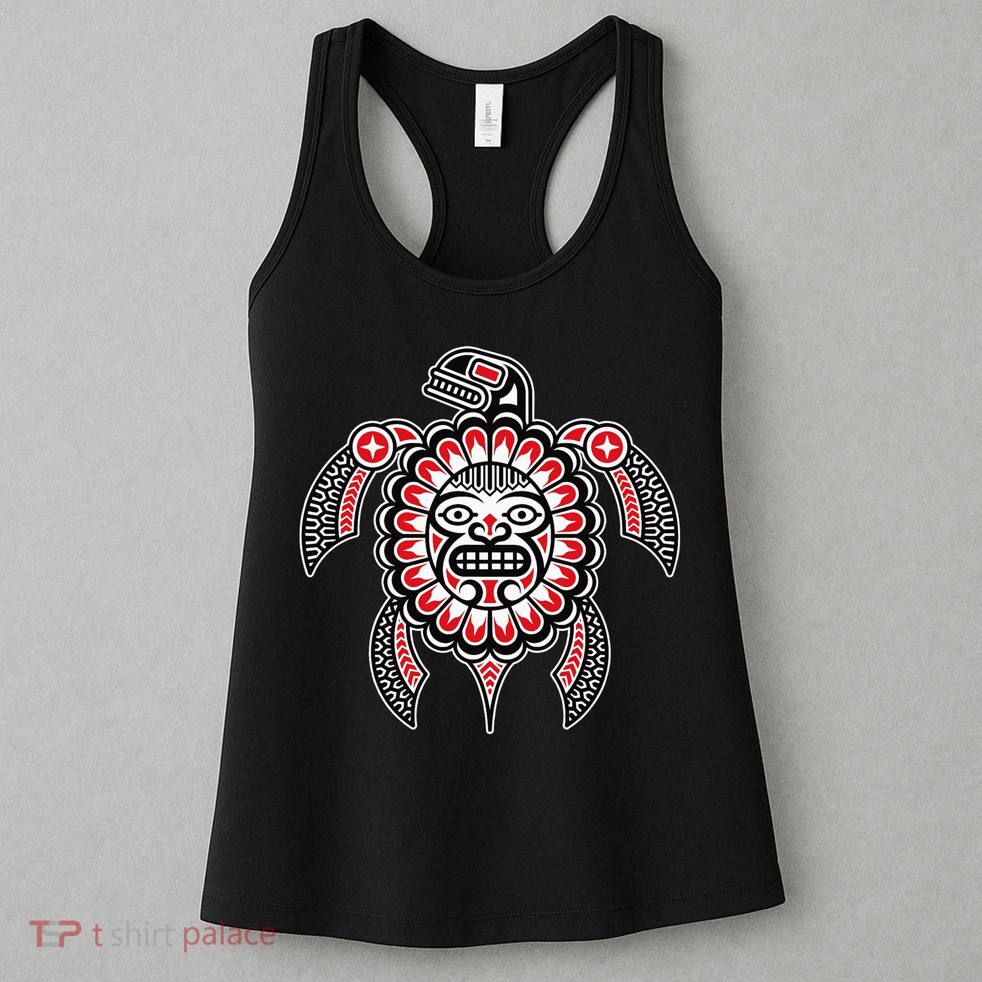 Haida Turtle American Indian Native America Indigenous Women's Tank Top