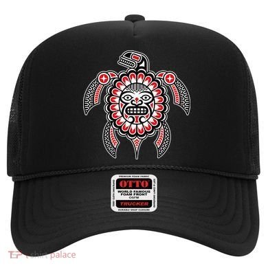 Haida Turtle American Indian Native America Indigenous Hat