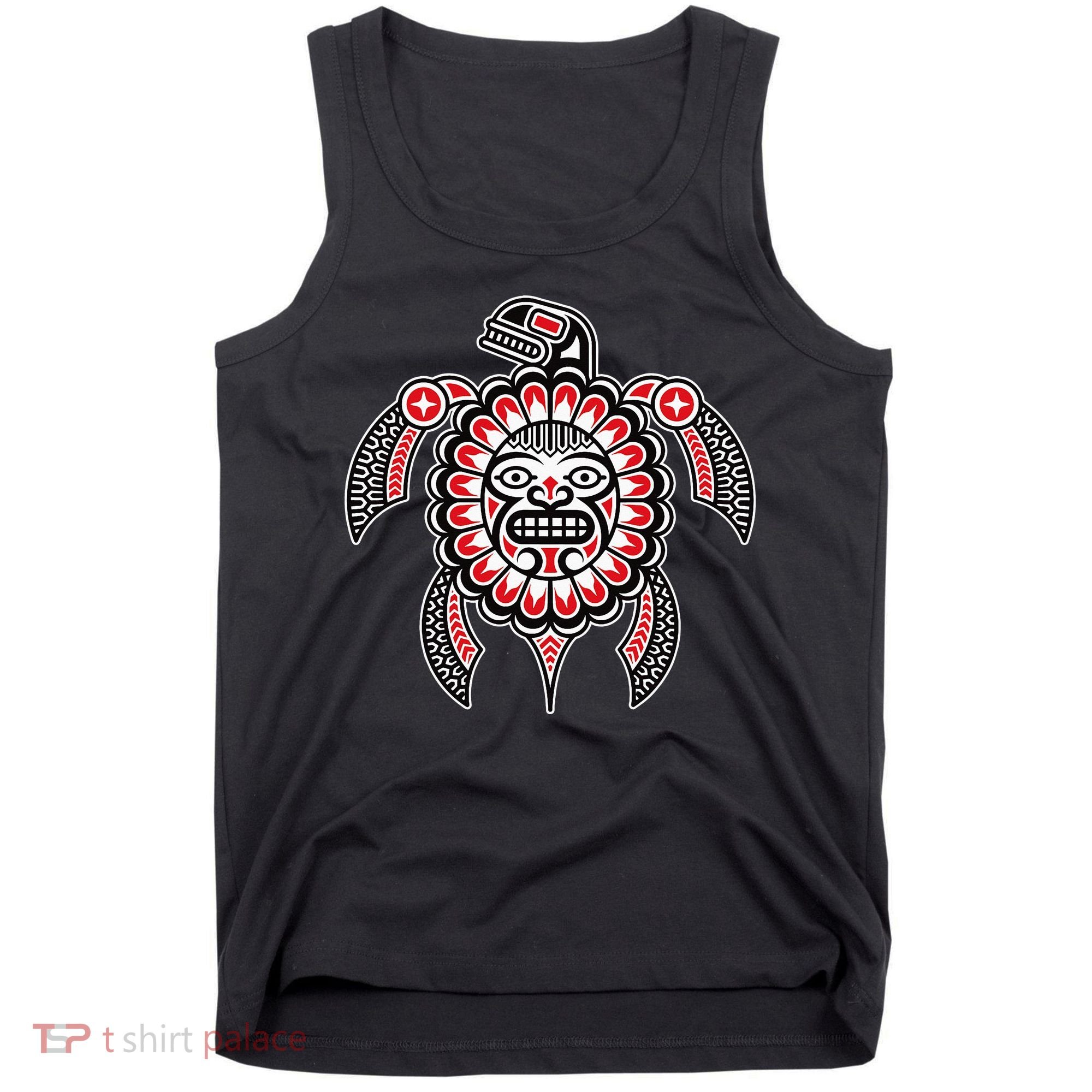 Haida Turtle American Indian Native America Indigenous Tank Top