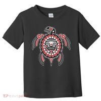 Haida Turtle American Indian Native America Indigenous Toddler T-Shirt thumb 0