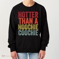 Hotter Than A Hoochie Coochie Funny Cute Country Music Women's Sweatshirt thumb 0
