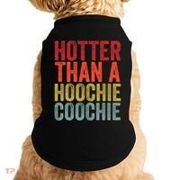 Hotter Than A Hoochie Coochie Funny Cute Country Music Doggie Tank thumb 0