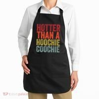 Hotter Than A Hoochie Coochie Funny Cute Country Music Apron thumb 2