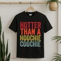 Hotter Than A Hoochie Coochie Funny Cute Country Music T-Shirt thumb 2