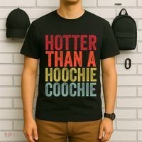 Hotter Than A Hoochie Coochie Funny Cute Country Music T-Shirt thumb 6