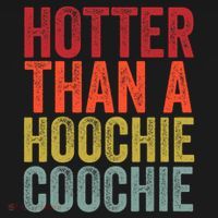 Hotter Than A Hoochie Coochie Funny Cute Country Music Women's Hoodie thumb 2