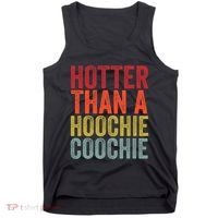 Hotter Than A Hoochie Coochie Funny Cute Country Music Tank Top thumb 0