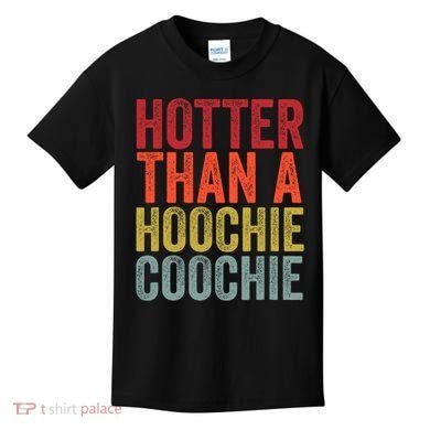 Hotter Than A Hoochie Coochie Funny Cute Country Music Kids T-Shirt