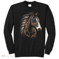 Horse Tribal Abstract Art Native American Graphic Sweatshirt thumb 0