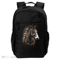Horse Tribal Abstract Art Native American Graphic Backpack thumb 0