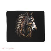 Horse Tribal Abstract Art Native American Graphic Mousepad thumb 0