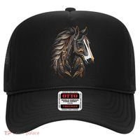 Horse Tribal Abstract Art Native American Graphic Hat thumb 0