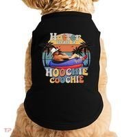 Hotter Than A Hoochie Coochie Funny Retro Country Music Doggie Tank thumb 0