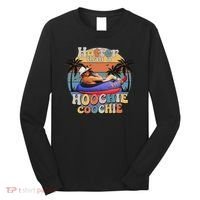 Hotter Than A Hoochie Coochie Funny Retro Country Music Long Sleeve Shirt thumb 0