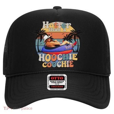 Hotter Than A Hoochie Coochie Funny Retro Country Music Hat
