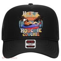 Hotter Than A Hoochie Coochie Funny Retro Country Music Hat thumb 0