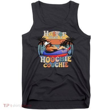 Hotter Than A Hoochie Coochie Funny Retro Country Music Tank Top