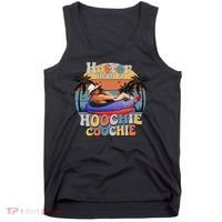 Hotter Than A Hoochie Coochie Funny Retro Country Music Tank Top thumb 0