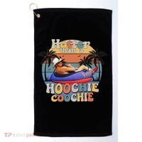 Hotter Than A Hoochie Coochie Funny Retro Country Music Golf Towel thumb 0