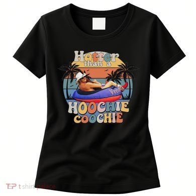 Hotter Than A Hoochie Coochie Funny Retro Country Music Women's T-Shirt