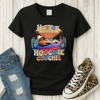 Hotter Than A Hoochie Coochie Funny Retro Country Music Women's T-Shirt thumb 3