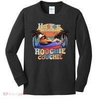 Hotter Than A Hoochie Coochie Funny Retro Country Music Kids Long Sleeve Shirt thumb 0
