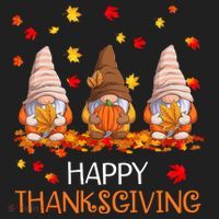 Happy Thanksgiving Autumn Fall Gnomes Women's Sweatshirt thumb 2
