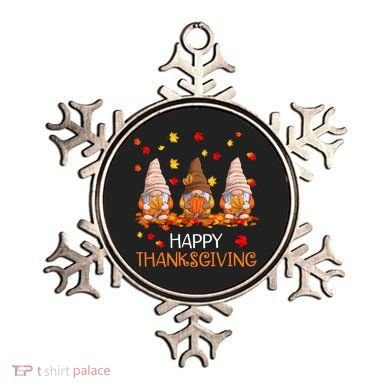 Happy Thanksgiving Autumn Fall Gnomes Ornament