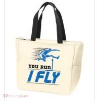 Hurdles Track And Field Hurdler Hurdle Runner You Run I Fly Tote Bag thumb 3