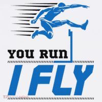 Hurdles Track And Field Hurdler Hurdle Runner You Run I Fly Coffee Mug thumb 5