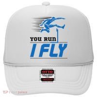 Hurdles Track And Field Hurdler Hurdle Runner You Run I Fly Hat thumb 0